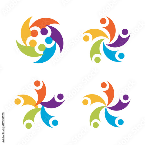 Social logo vector