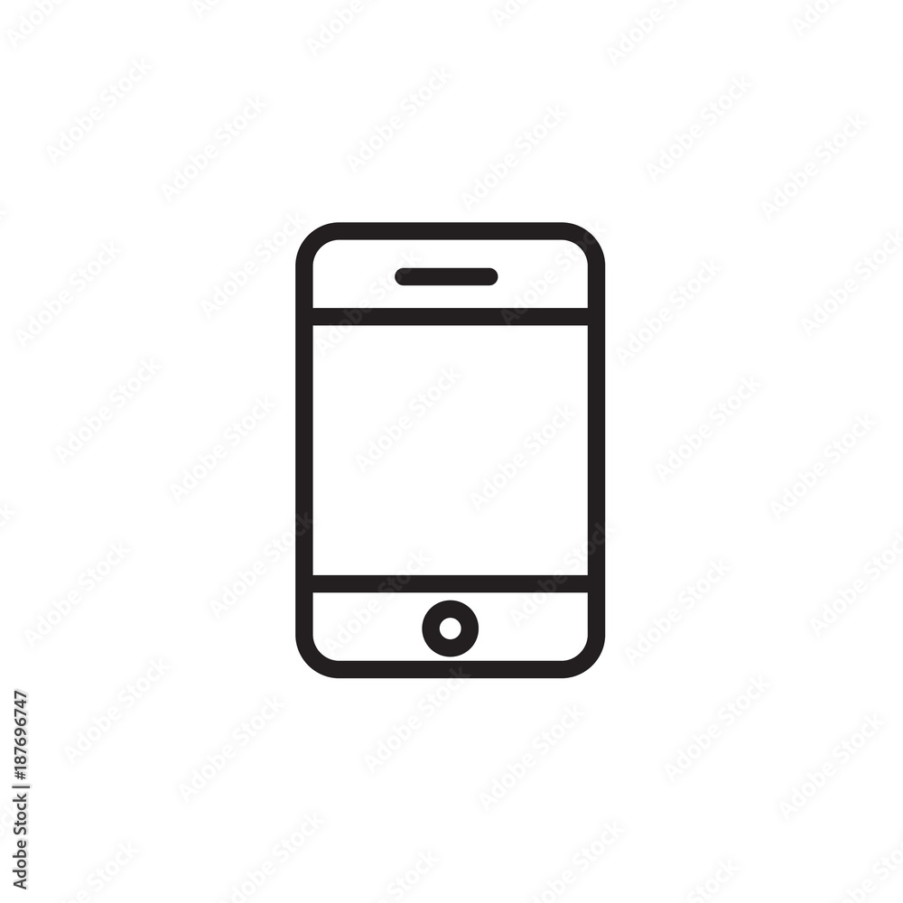 Mobile icon vector illustration EPS 10 . Mobile icon vector illustration EPS 10 .