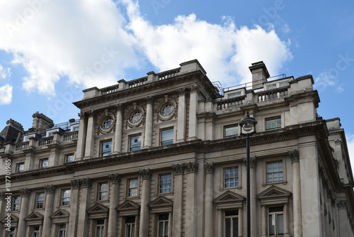 fassade eines hauses in london