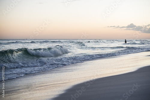 Sunset on the beach in Destin-Fort Walton Beach, Florida
