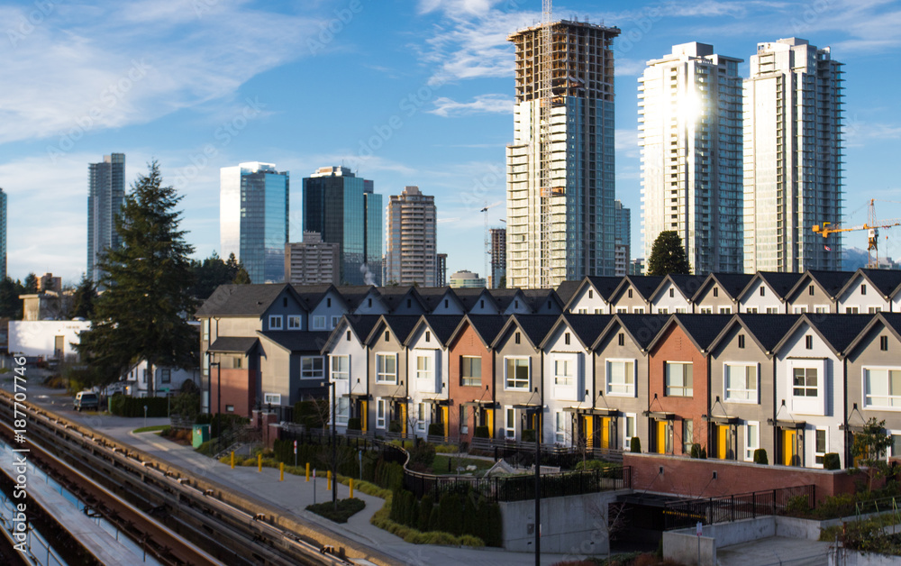 New townhomes and highrise development. Is the solution for housing crisis New townhomes and highrise development. Is the solution for housing crisis