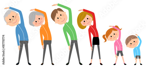 ファミリー　体操