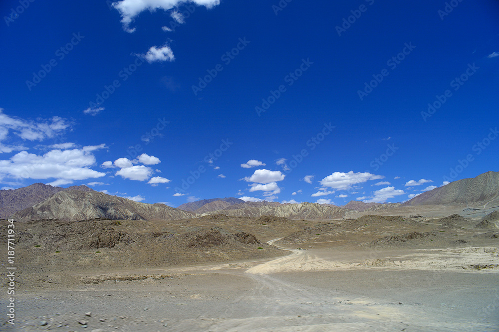 The Majestic Karakoram range, Leh The Majestic Karakoram range, Leh