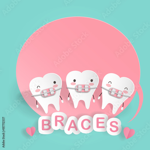 cute cartoon tooth