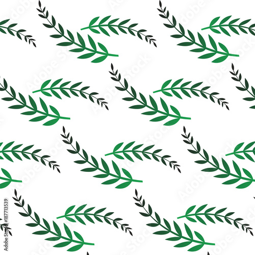 Fototapeta Naklejka Na Ścianę i Meble -  seamless pattern with leaves can be used for your creative designs.