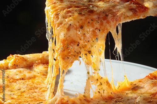 Obraz na plátně appetizing pizza