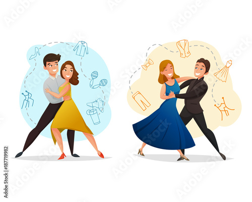 Pair Dance 2 Templates Set 