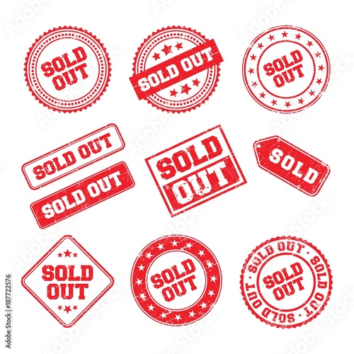 Sold Out Logo Badge photo