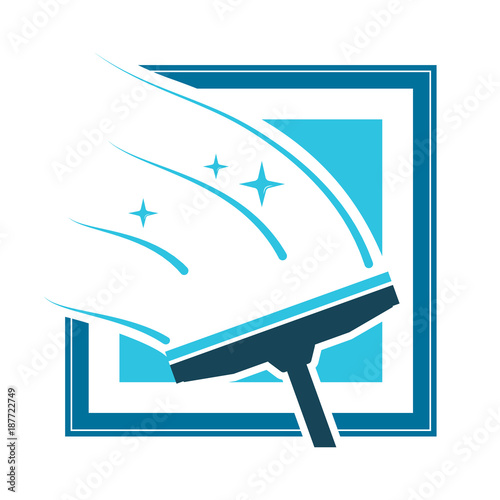 Washing windows symbol