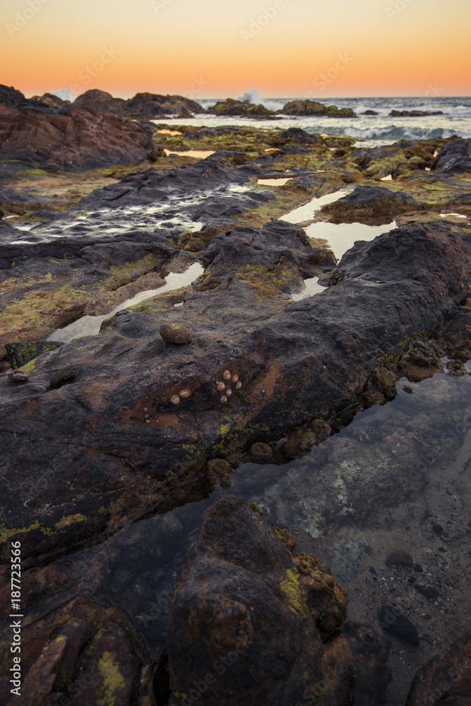 Obraz premium Coolum beach at the Sunshine Coast, Queensland, Australia.