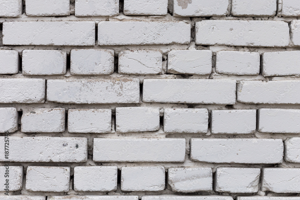 Background texture of a old white brick wall Background texture of a old white brick wall