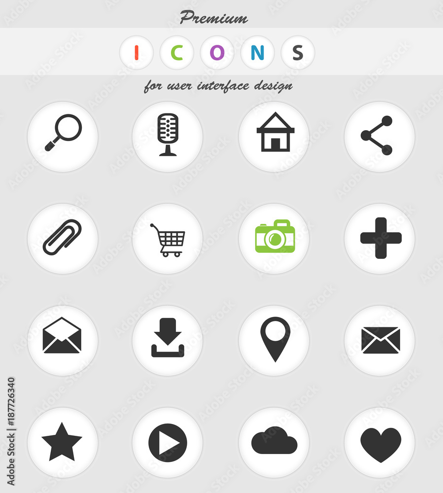 user interface icon set user interface icon set