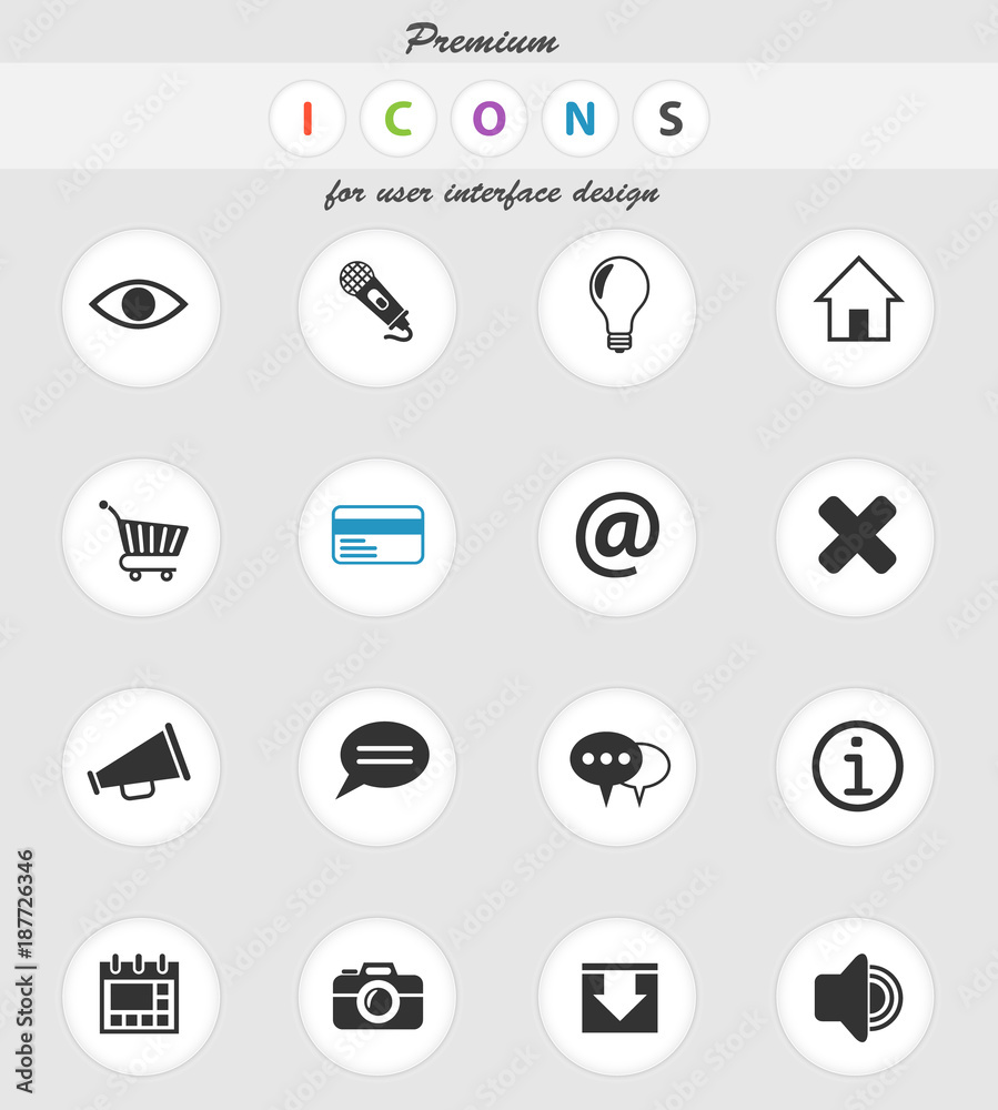 user interface icon set user interface icon set