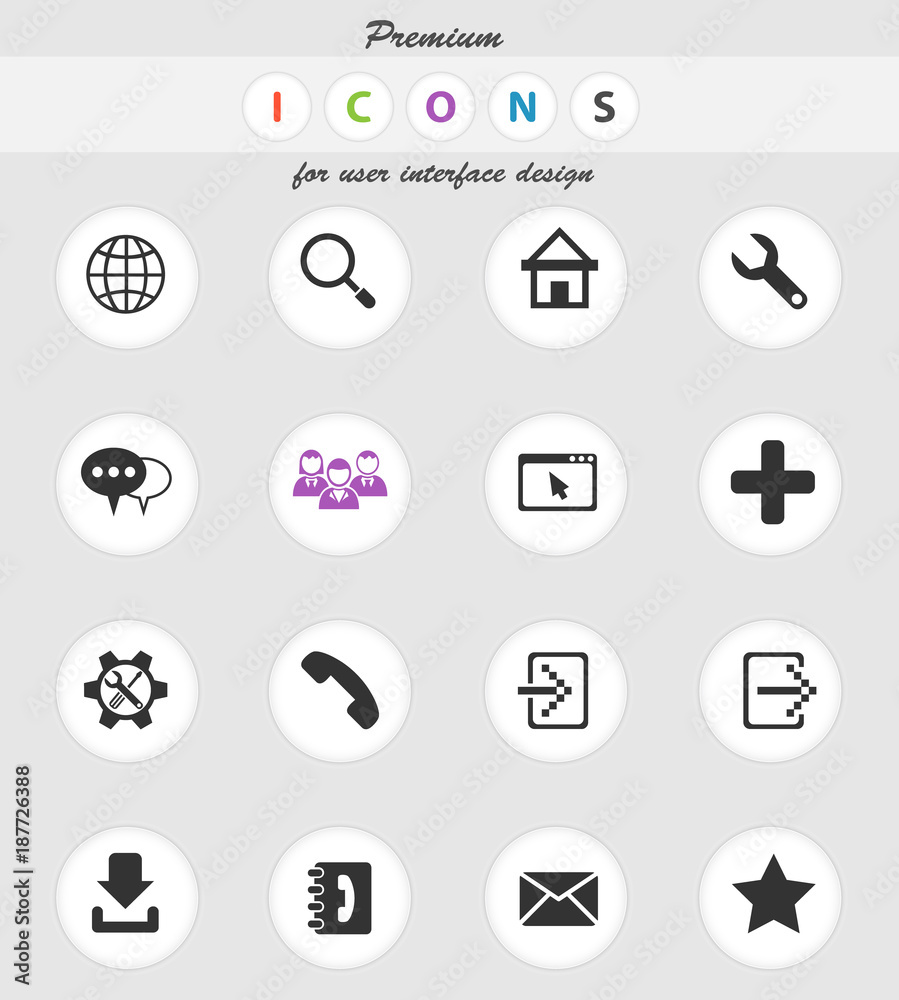 web tools icon set web tools icon set