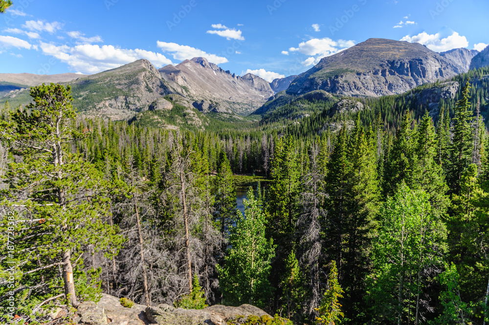 Nymph Lake, Colorado Nymph Lake, Colorado