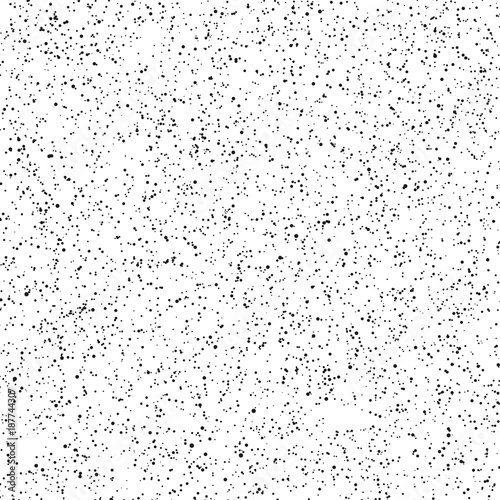 Abstract blot of black circles. EPS 10 vector