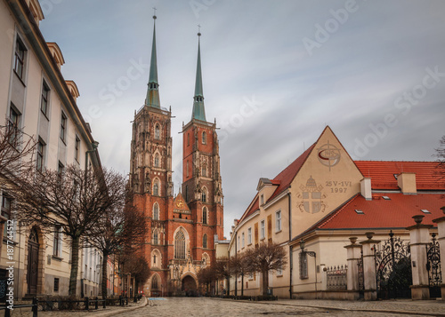 Wroclaw Tumski Island Church, Poland