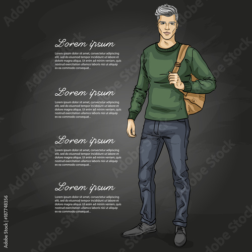 Vector man model