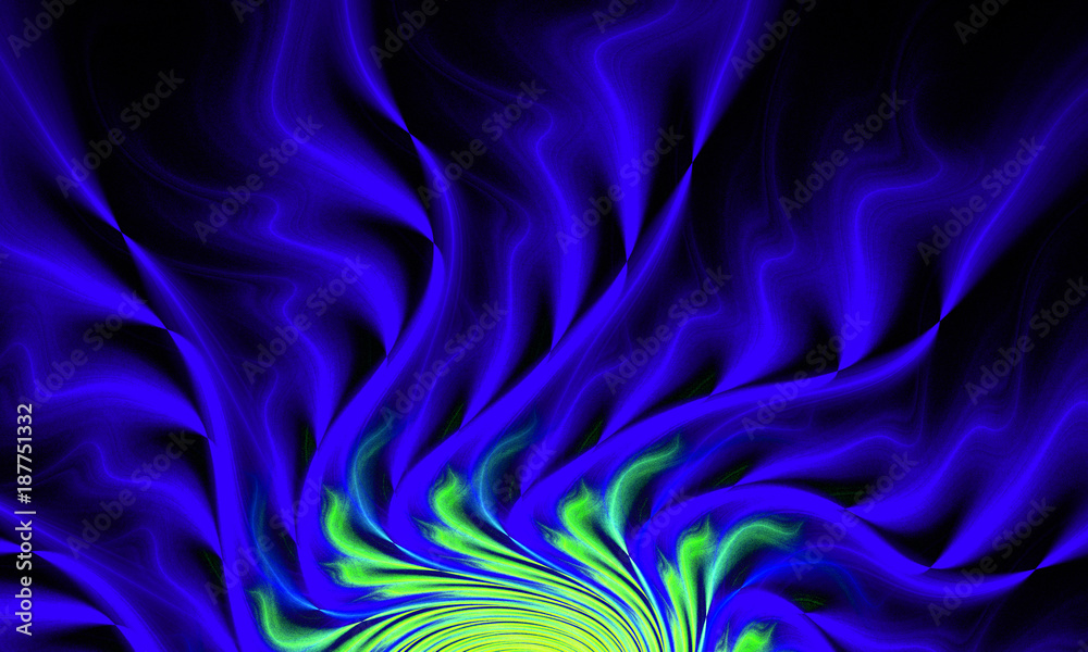 Obraz premium Fractal. Abstract wallpaper. Abstract fractal. Fractal art background for creative design. Decoration for wallpaper desktop, poster, cover booklet. Psychedelic. Print for clothes, t-shirt.