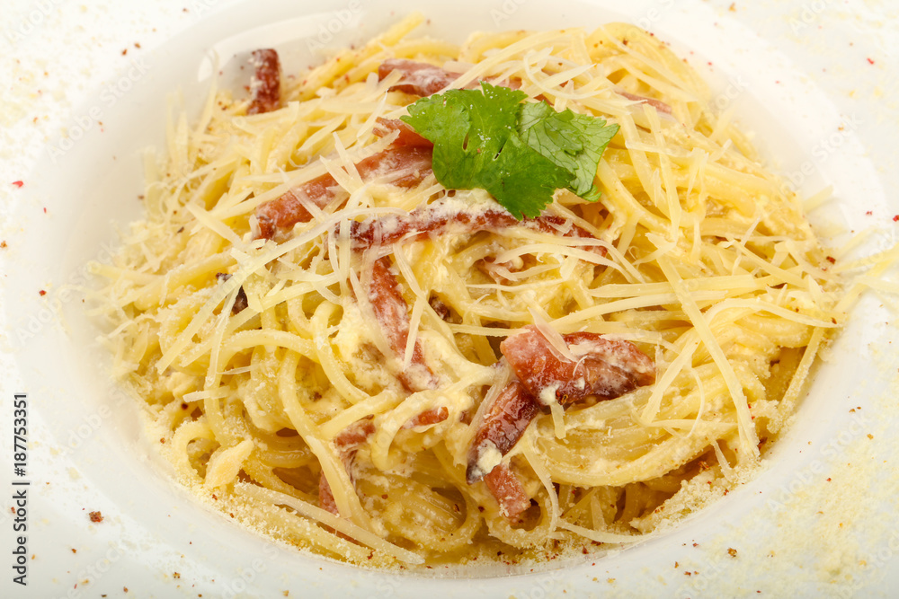 Pasta carbonara