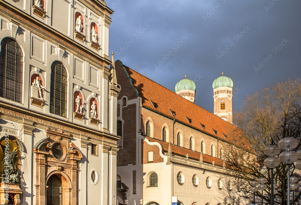 St. Michael's Church in centre of Munich, Germany