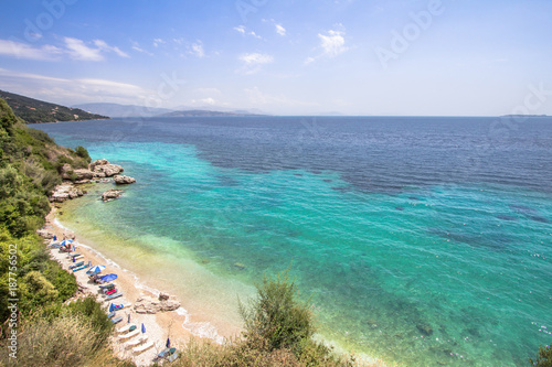 Fototapeta Naklejka Na Ścianę i Meble -  Barbati bay, Corfu, Greece