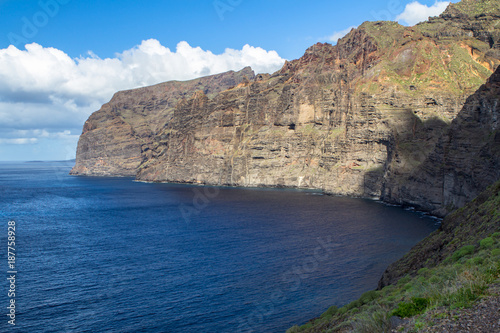 Los Gigantes Cliff, Tenerife, Spain