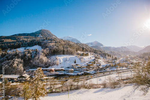 winter koenigssee bayern alps landscape © LElik83