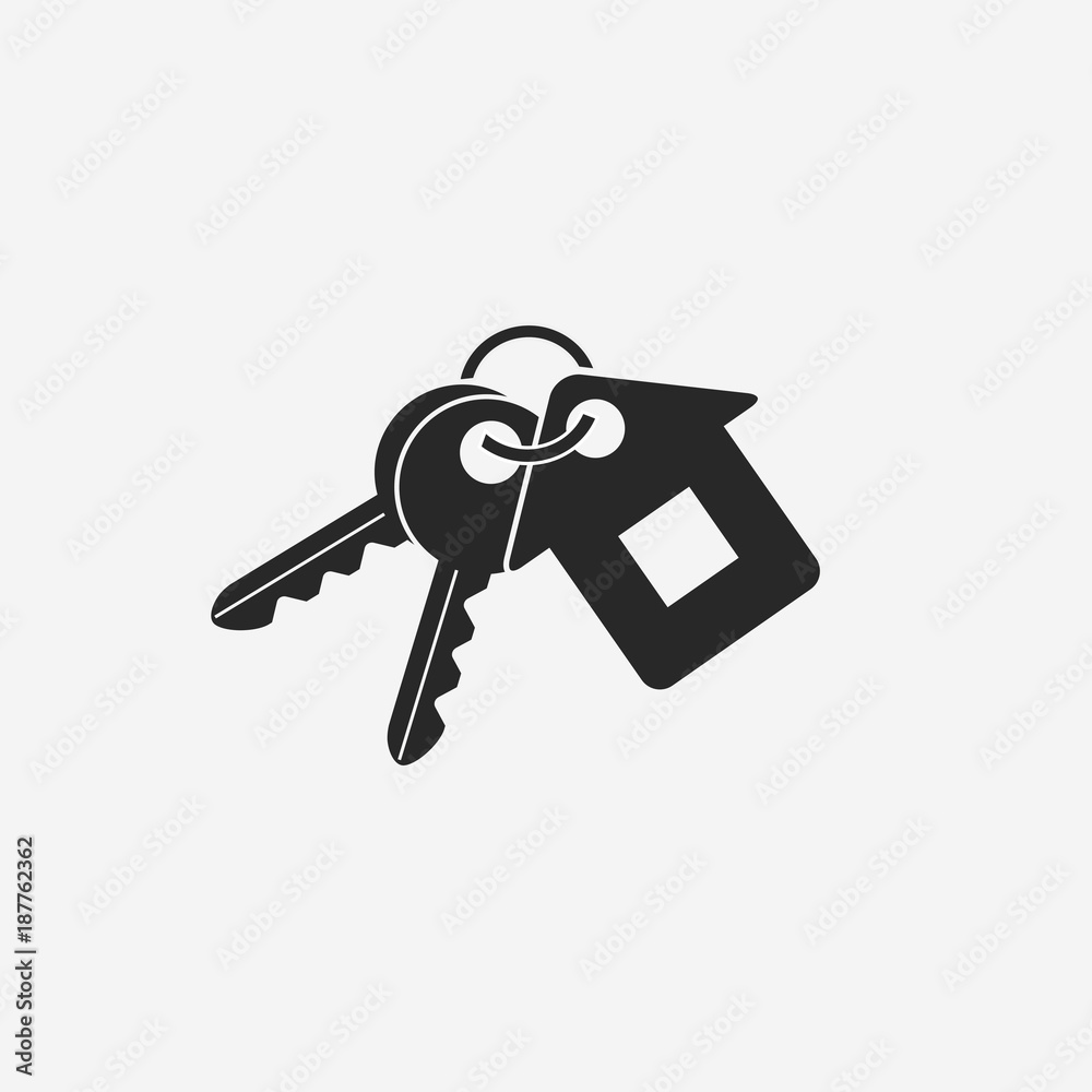 House Keys vector icon. EPS10 House Keys vector icon. EPS10