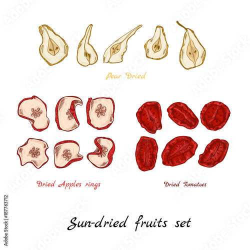 Sun-dried fruit
