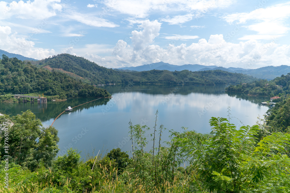 The Bang Lang Dam also known as the Pattani Dam, is a multi-purpose hydroelectric dam in the Bannang Sata District of Yala Province, Thailand.