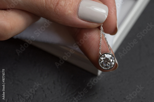 Φωτογραφία Beautiful Diamond pendant