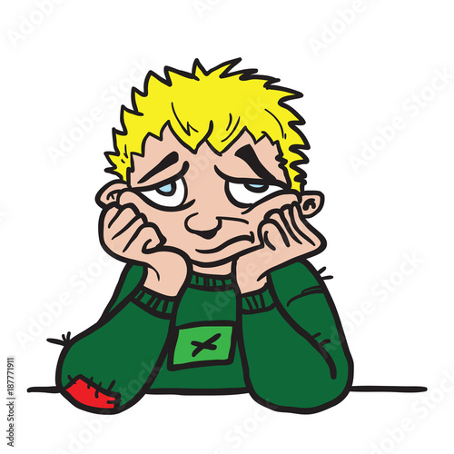 sad boy