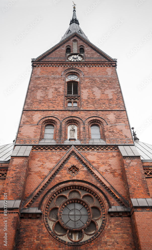 Fototapeta premium Sankt Marien or Saint Mary church facade