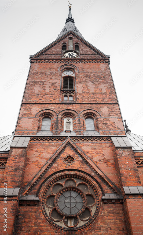 Sankt Marien or Saint Mary church facade