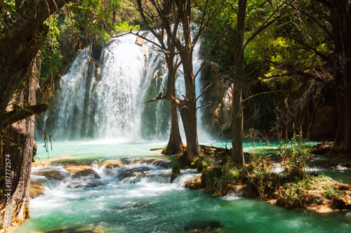 Waterfall in Chiapas, Mexico