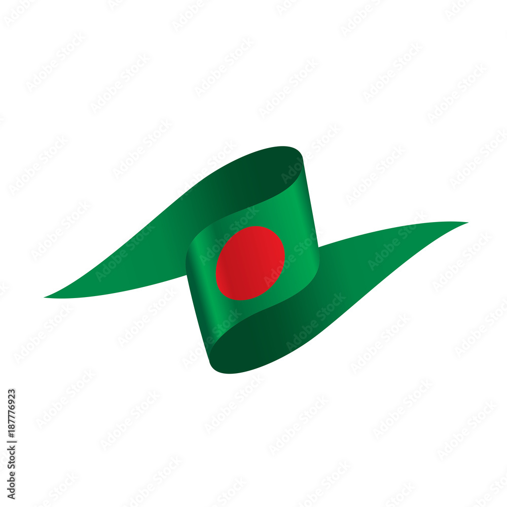 Bangladesh flag, vector illustration Bangladesh flag, vector illustration