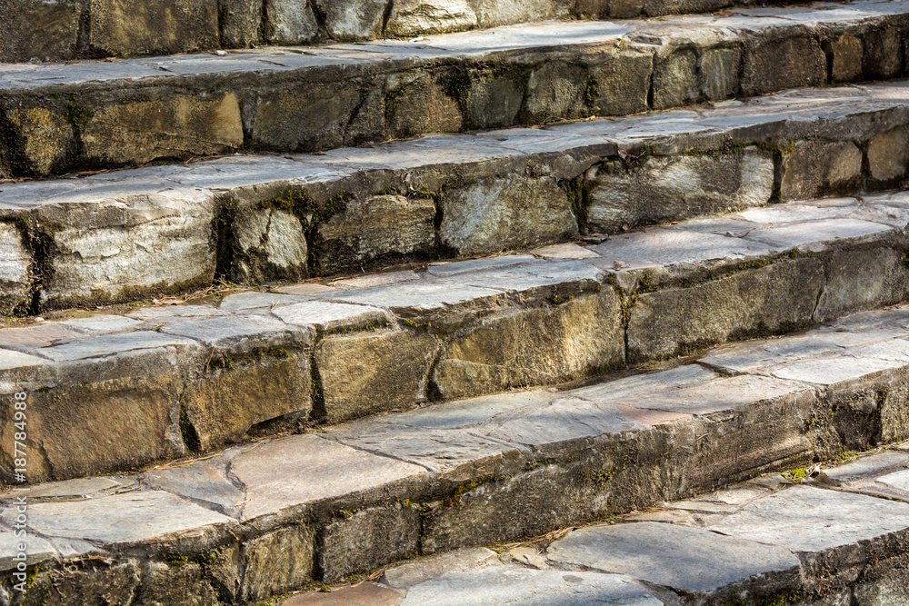 Stone stairs in the Park