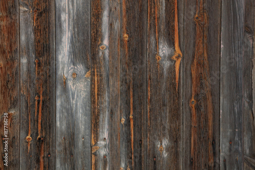 Wooden brown, grey, empty, vintage background. Space for text, abstract, close up view with details.