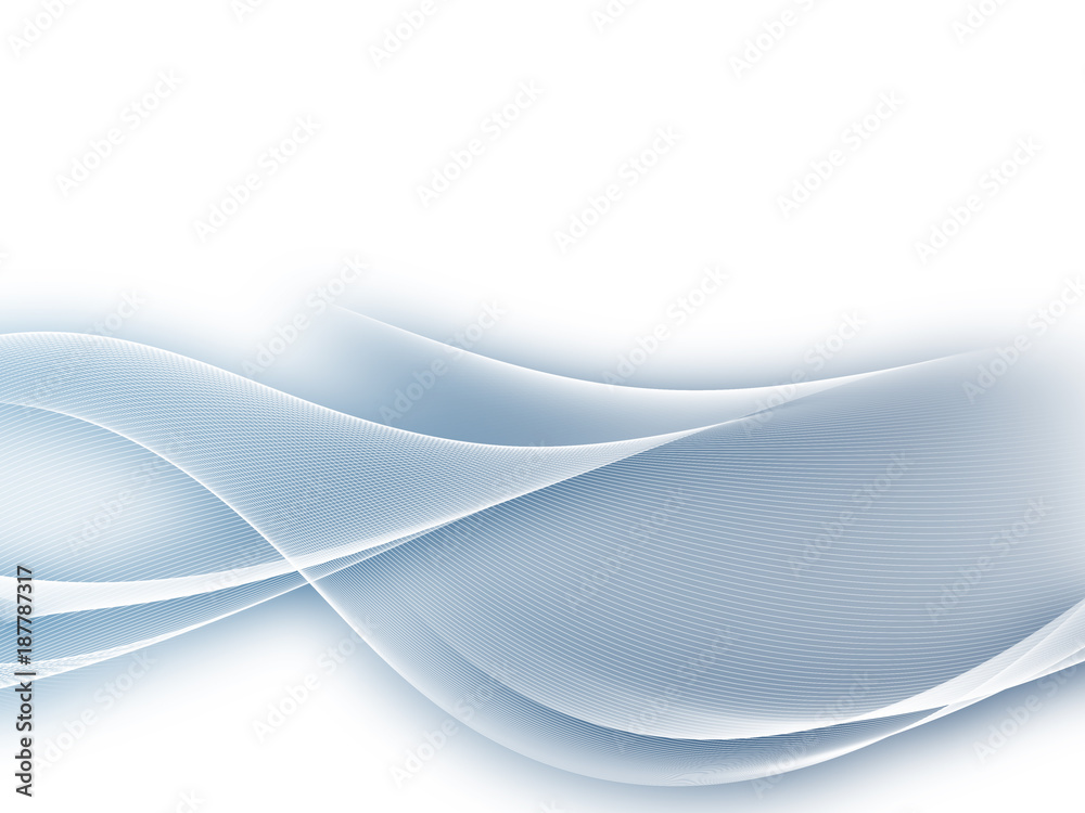  Blue soft abstract business graphic wave background 