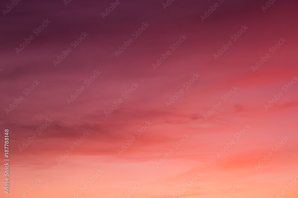Grain texture of clouds and sky at twilight,Colorful of space