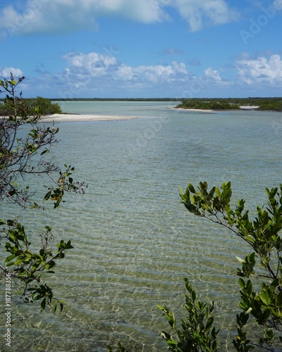 Lagune auf Cayo Coco, Jardines Del Rey auf Kuba, Karibik