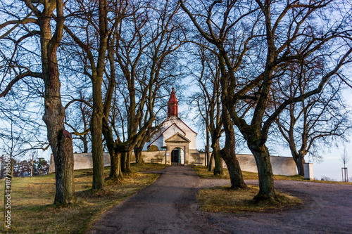 Church of the Holy Trinity. South Bohemian region. Czech Republic.