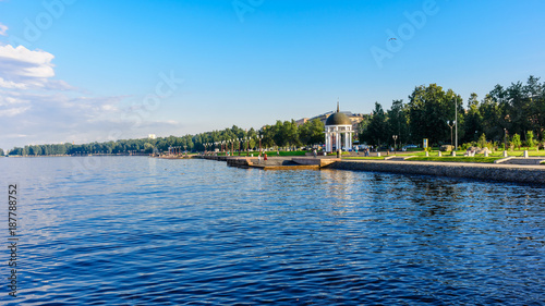  Onega quay of the city of Petrozavodsk.