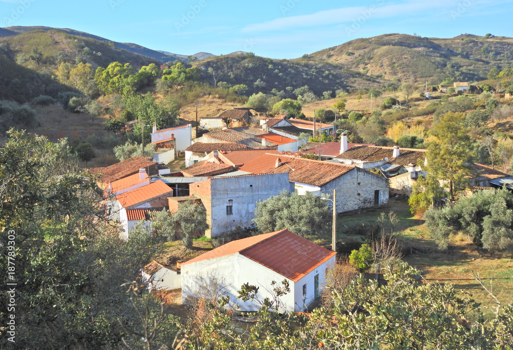 Village in Algarve, Portugal: Pego dos Negros