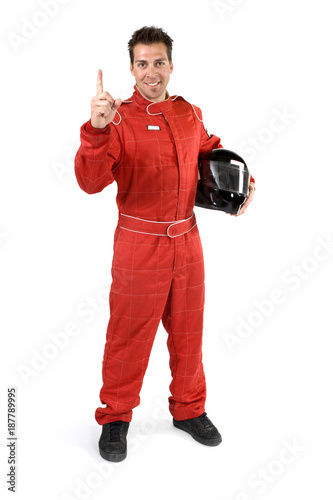 Motorsports Racecar Driver