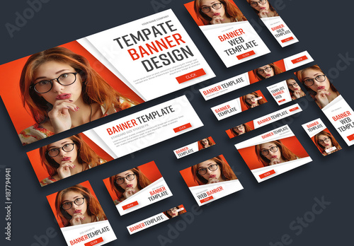 Web Banner Layout Set 1