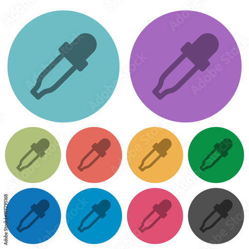 Color picker color darker flat icons