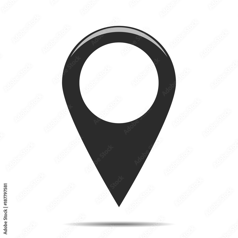 Map pointer vector icon Map pointer vector icon