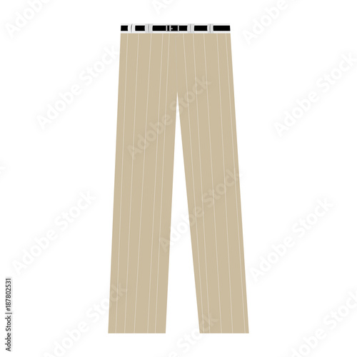 Isolated sport uniform